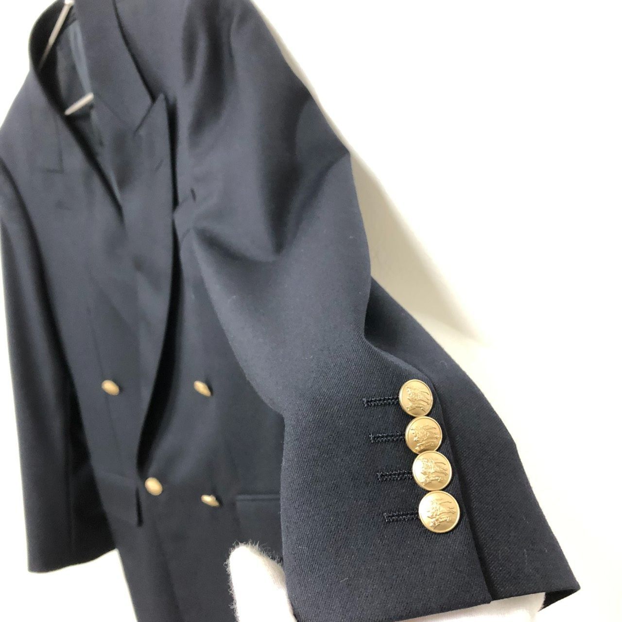 美品!!1点限り!!】 BURBERRY バーバリー テーラードジャケット ダブル