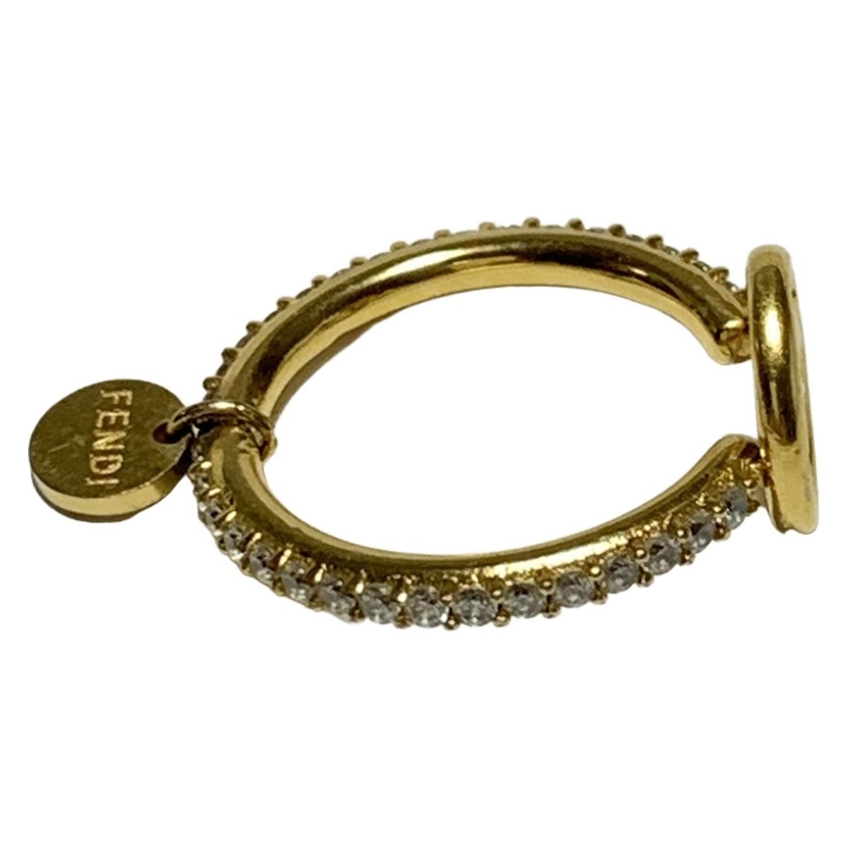 FENDI(フェンディ) リング エフ イズ フェンディ ゴールド×クリア