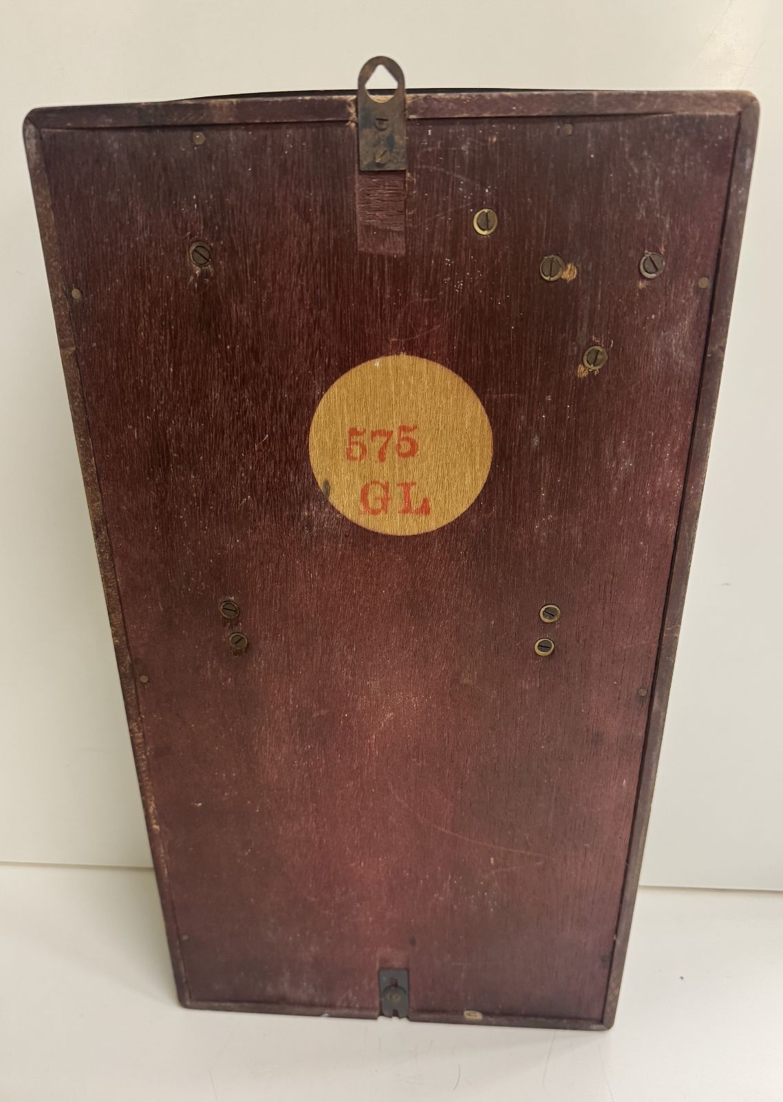 ジャンク品】EIKEISHA 30DAY SUPER DELUXE 栄計舎ゼンマイ式振り子時計