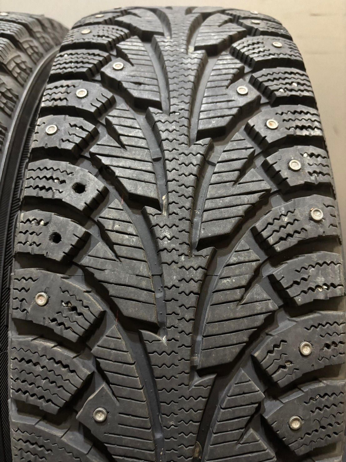 185 65 R 15 HANKOOK Winter i Pike 2011年製 スタッドレス 4本 アクア シエンタ フリード スパイク スパイクタイヤ 南5 K 995