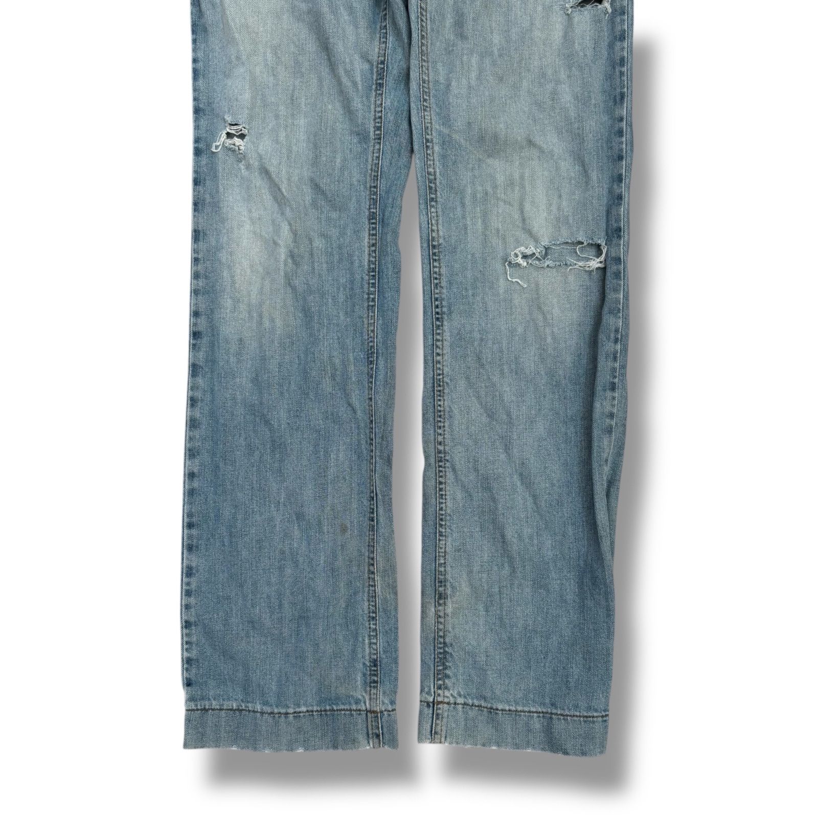 DOLCE&GABBANA】ダメージデニムパンツ 46 - メルカリ