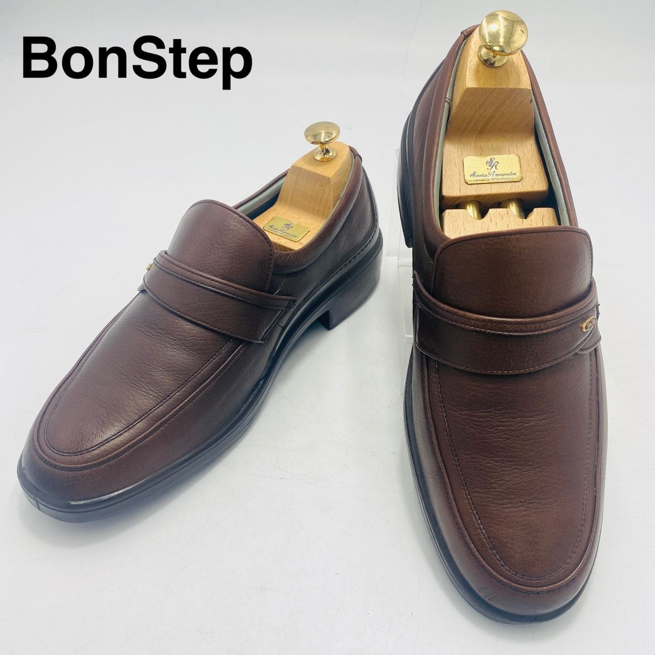 未使用級！ボンステップ　大塚製靴　コンフォート　軽量　レザーローファー 大塚製靴 ボンステップ Bon Step レディース 靴 スリッポン 品番 5543