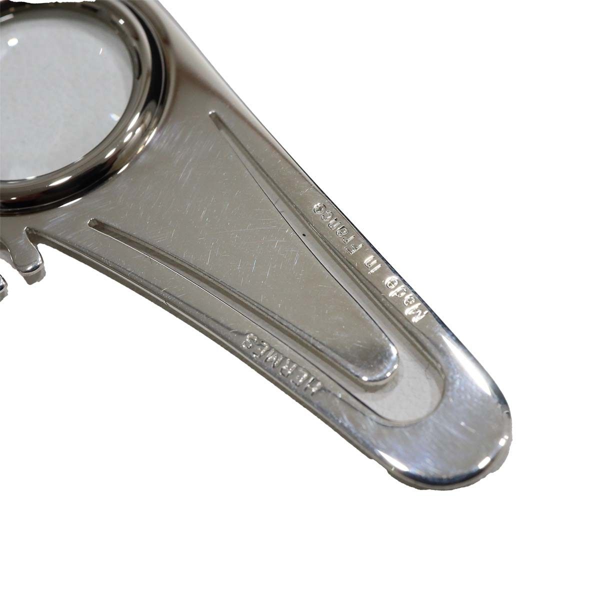 HERMES エルメス シュバル ブックマーク ルーペ付 馬 ブックマーカー