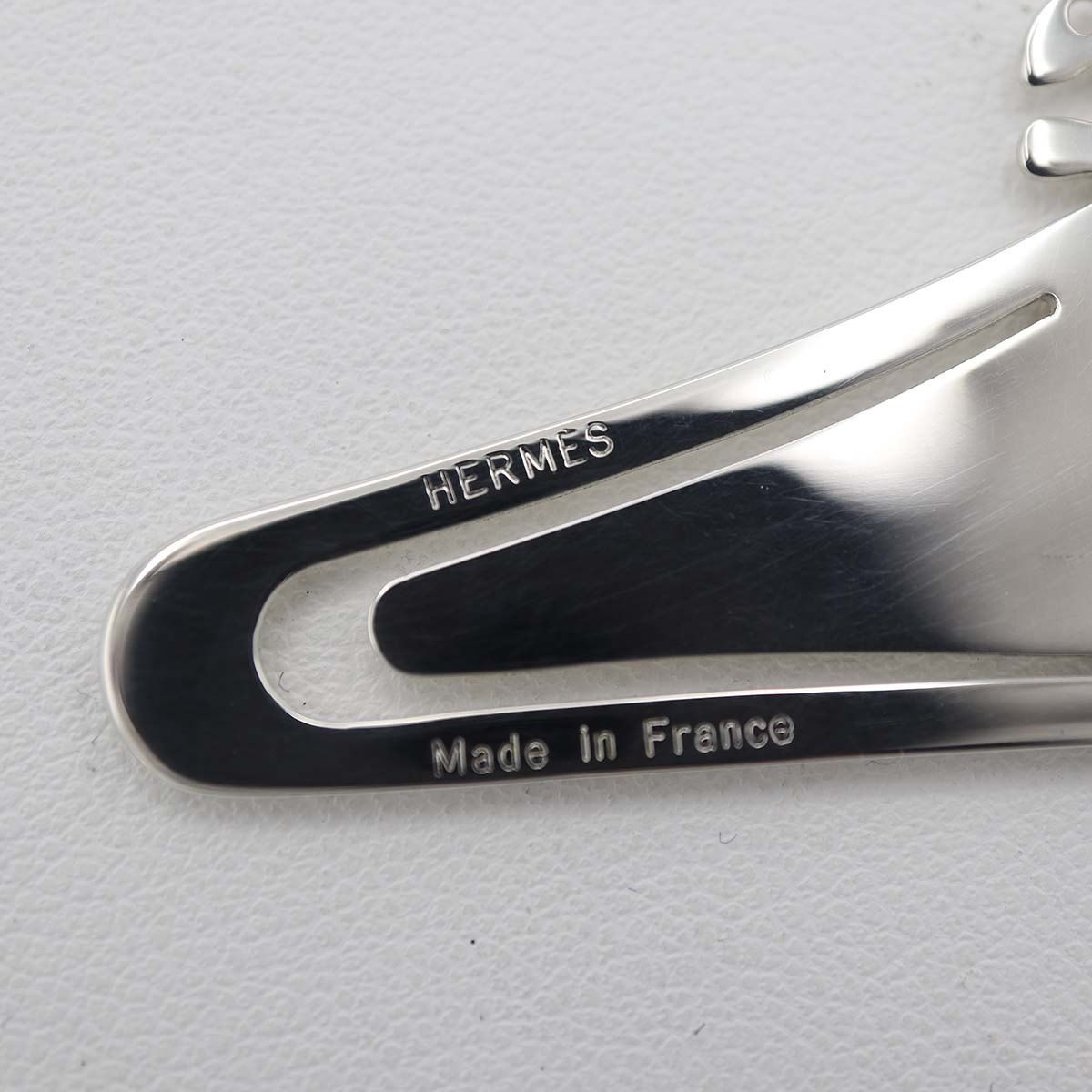 HERMES エルメス シュバル ブックマーク ルーペ付 馬 ブックマーカー