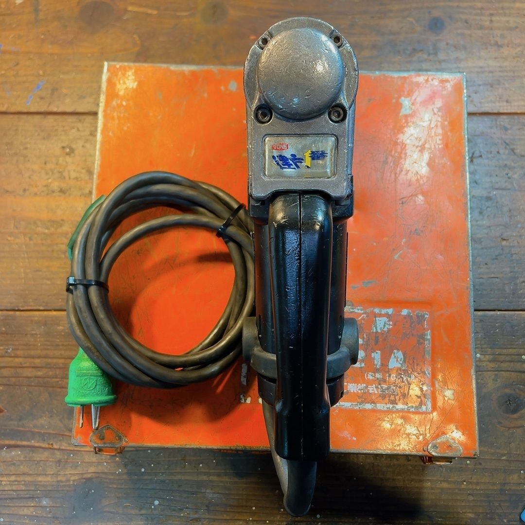  7日保証 TONE トネ 一時締めシャーレンチ 建方1番 KS-221 A ケース付き 動作良好 電動インパクトレンチ ドリル ドライバー レンチ