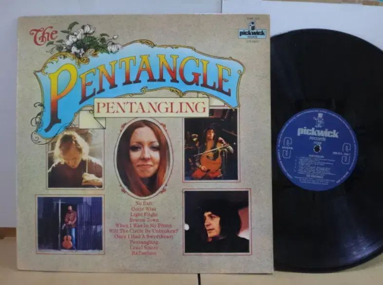 UK LP ） Pentangle ー Pentangling 1977 年 早い