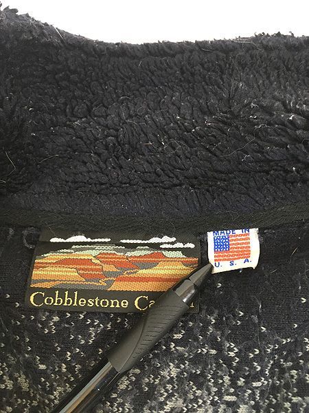 古着 90s USA製 Cobblestone Canyon オオカミ ウルフ アニマル