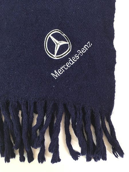 雑貨 古着 USA製 Faribault Woolen Mill 「Mercedes-Benz」 ベンツ