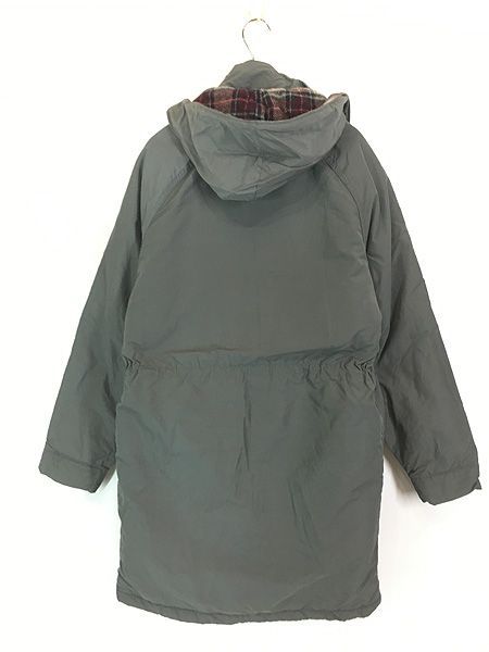 古着 80s USA製 WoolRich チェック ウール ライナー 60/40 クロス 2way