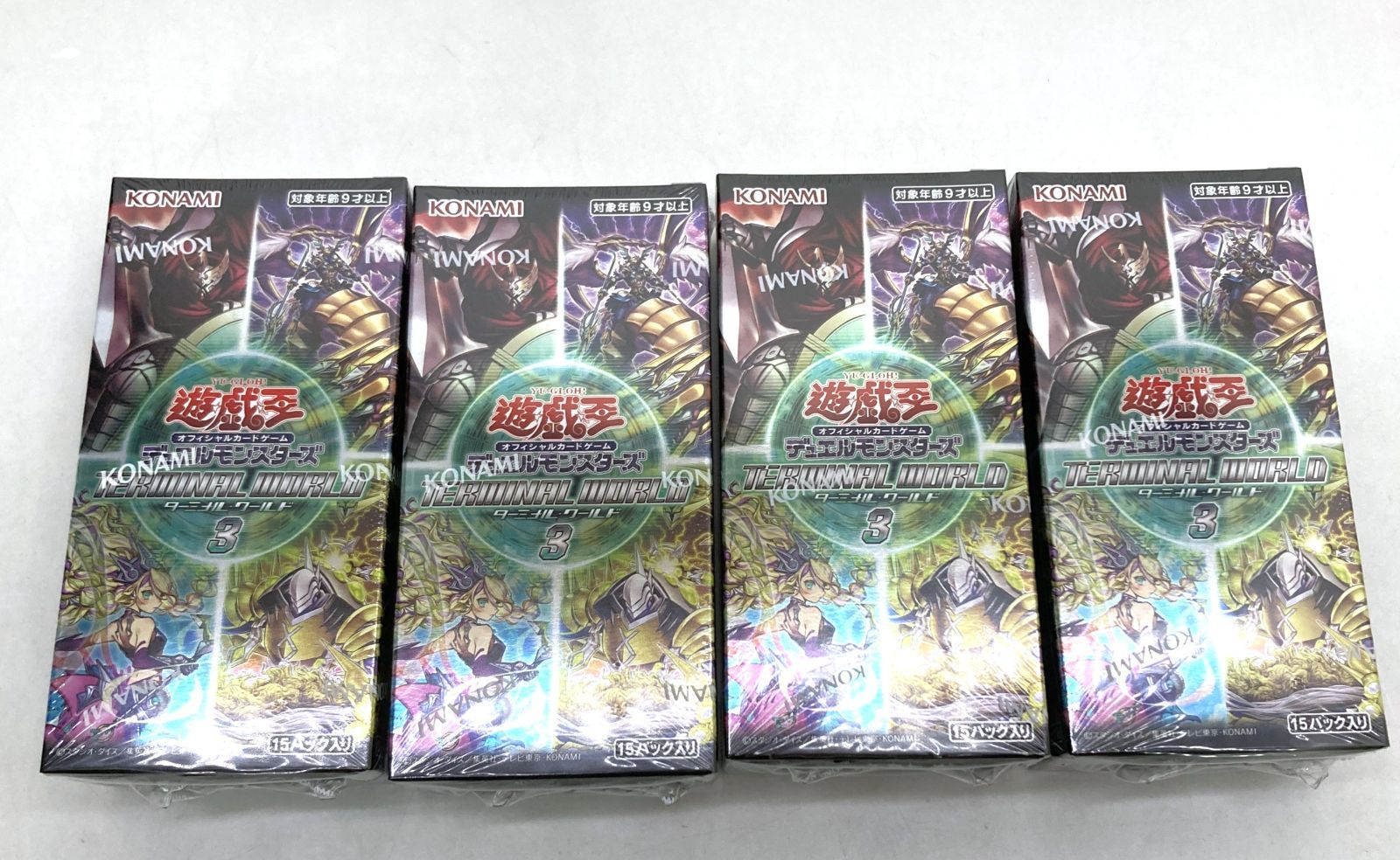 遊戯王 TERMINAL WORLD 3 4BOX - メルカリ