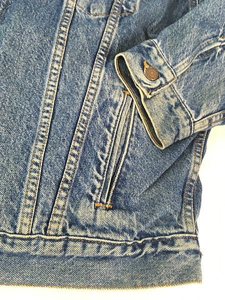 古着 90s USA製 Levi's 70699-0289 デカタグ チェック ライナー デニム