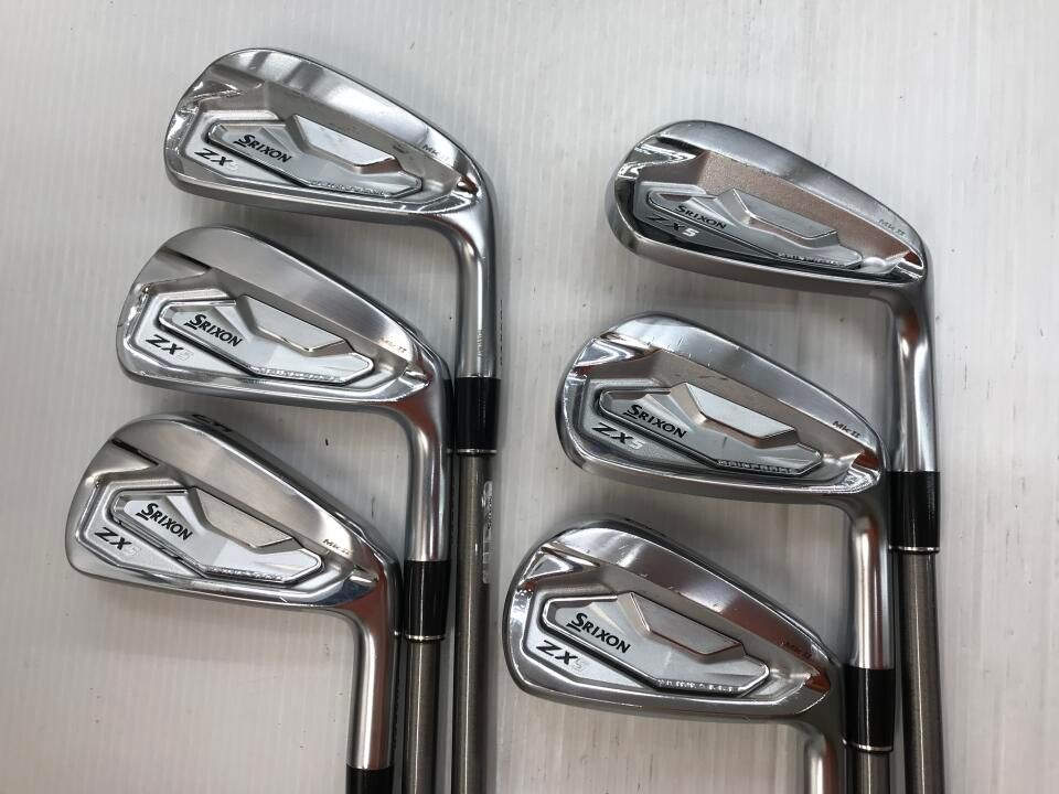 ダンロップ SRIXON ZX5 Mk2 Steel Fiber i80 CW Sフレックス アイアン