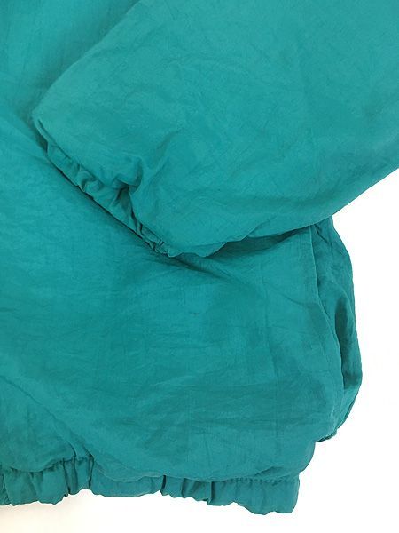 古着 80-90s Reebok VECTOR ロゴ 刺しゅう パデット ナイロン