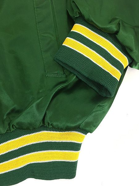 Men's NFL Green Bay Packers サテンジャケット Mサイズ Green