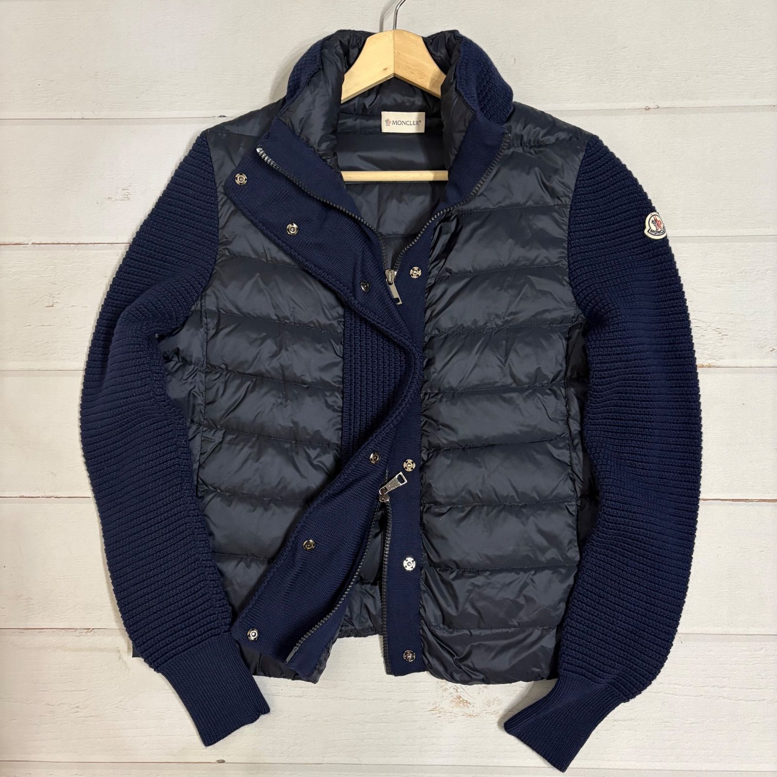 美品 MONCLER モンクレール MAGLIA CARDIGAN マグリアカーディガン