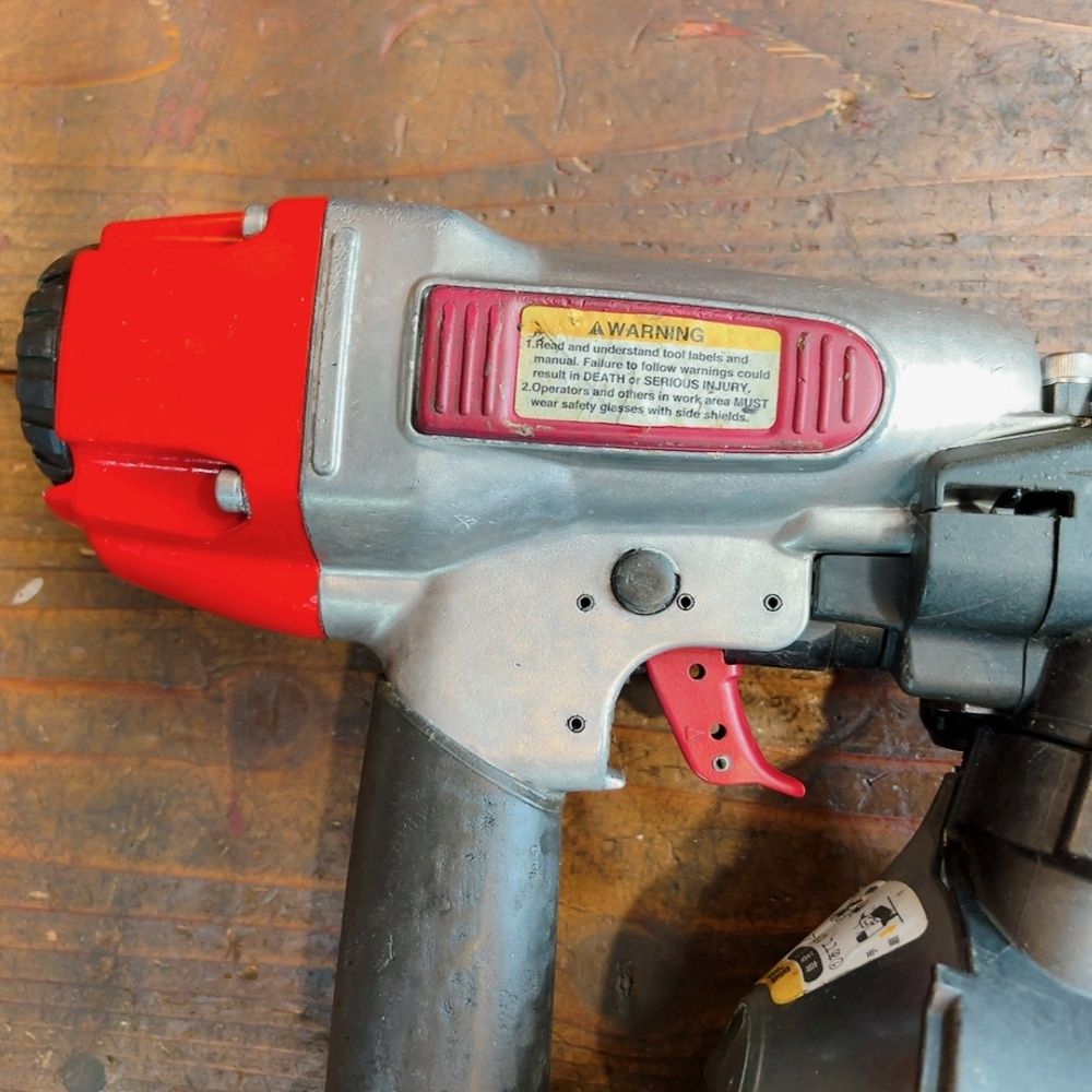 7日保証 整備済 消耗部品交換 MAX マックス CN-450 常圧 50 mm コイルネイラ 釘打機 本体のみ 動作良好