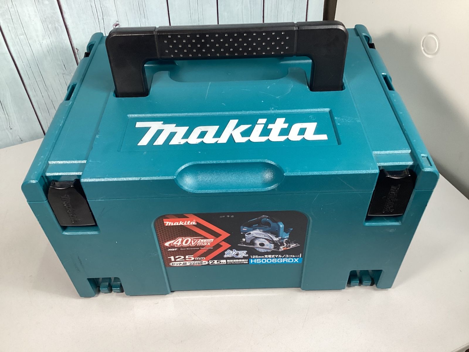 コードレスマルノコ ブルー