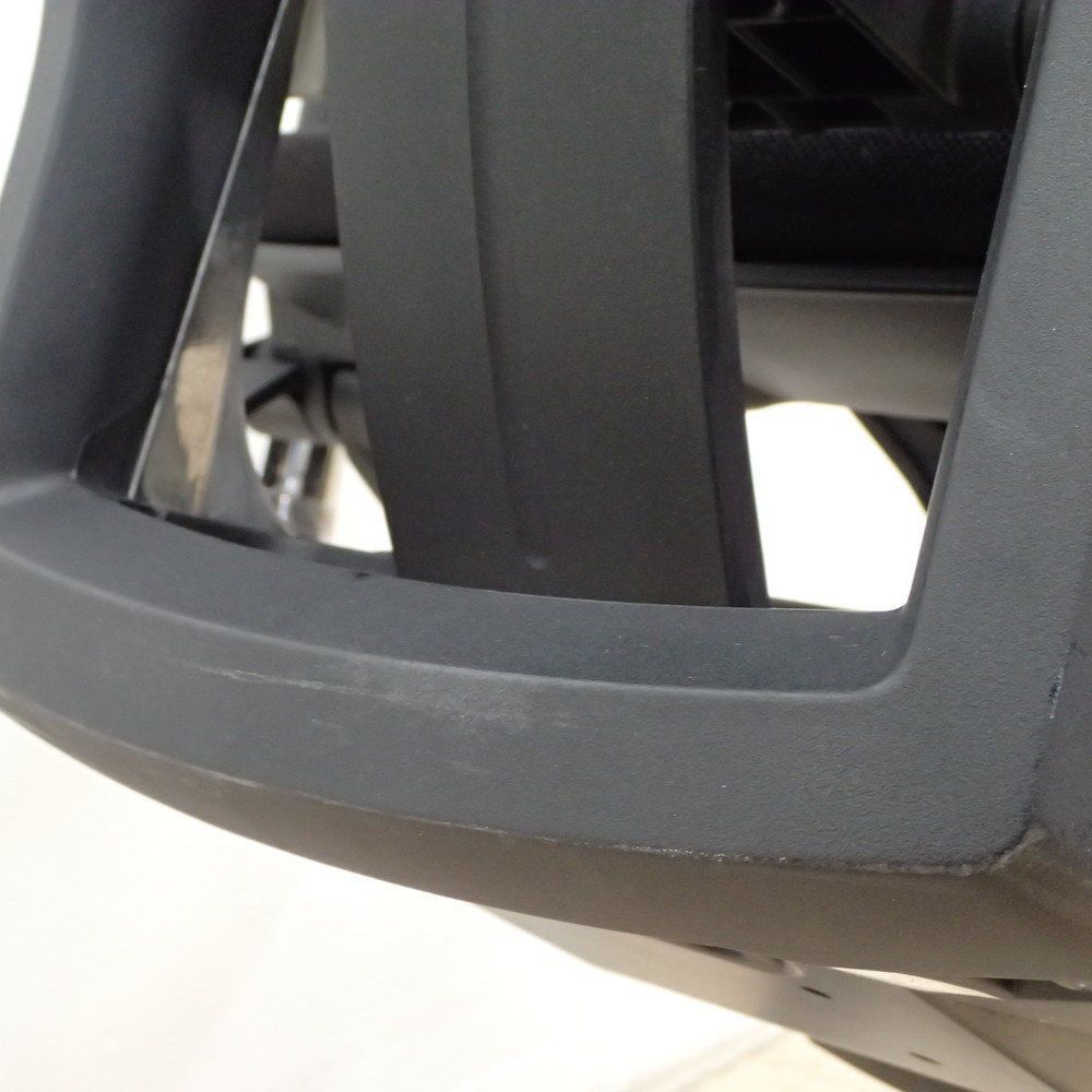  イトーキ スピーナ 肘付オフィスチェア KE 757GP Z9T1SG ブラック エラストマータイプ ハイバック 可動肘 EG19599 オフィス家具 会議椅子 オフィスチェア ワークチェア 椅子 チェア