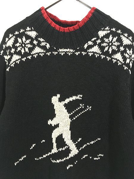古着 ショップ 90s LAUREN Ralph Lauren スキー ノルディック柄