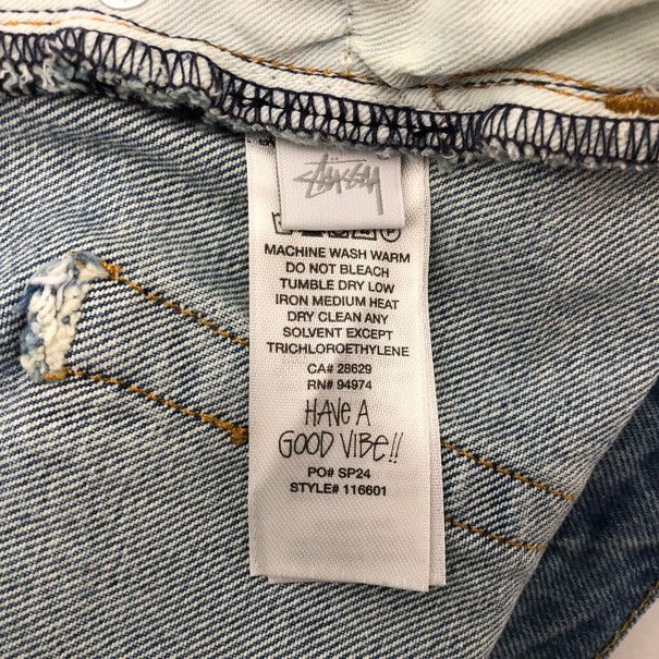 S.H.Figuarts ウルトラの母 品】STUSSY ステューシー STUSSY CLASSIC JEAN DENIM PANTS (fuz