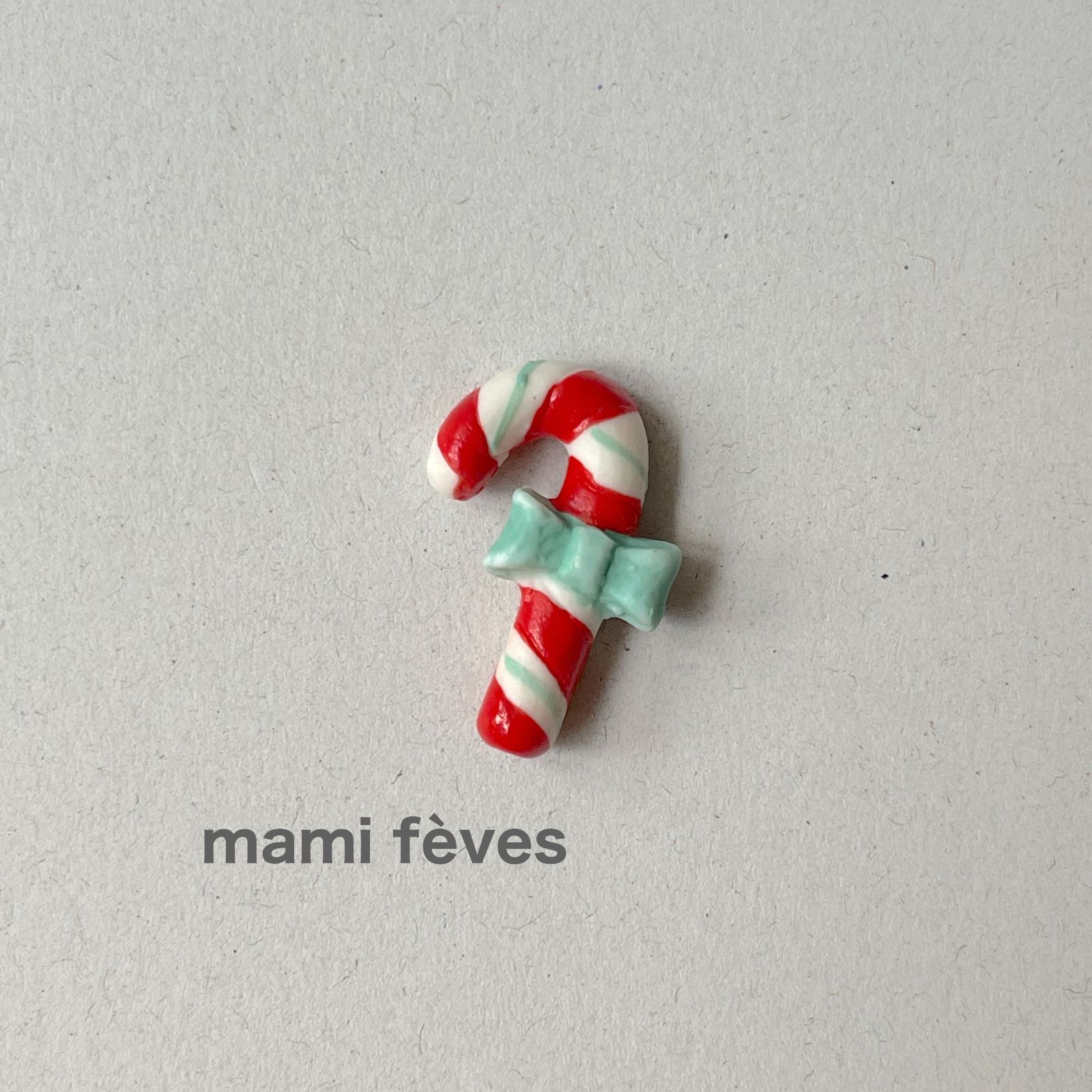 フェーヴ キャンディケイン ジンジャーブレッドとスイーツ フランス