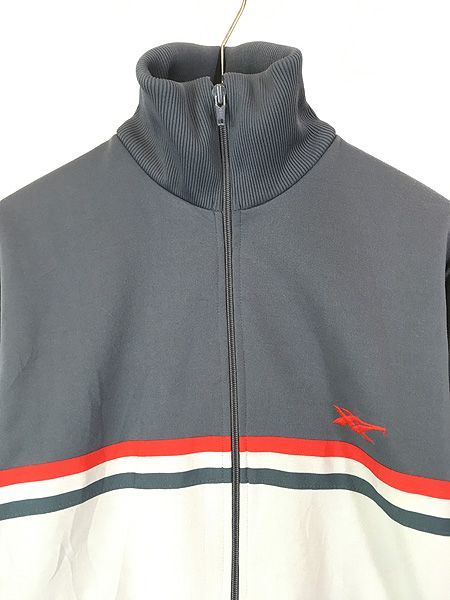 古着 80 s asics TIGER ハイネック ジャージ トップ トラック スーツ M位