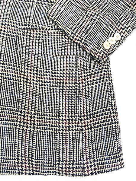 古着 80s USA製 Burberrys × Jacobson's 豪華 100% シルク テーラード