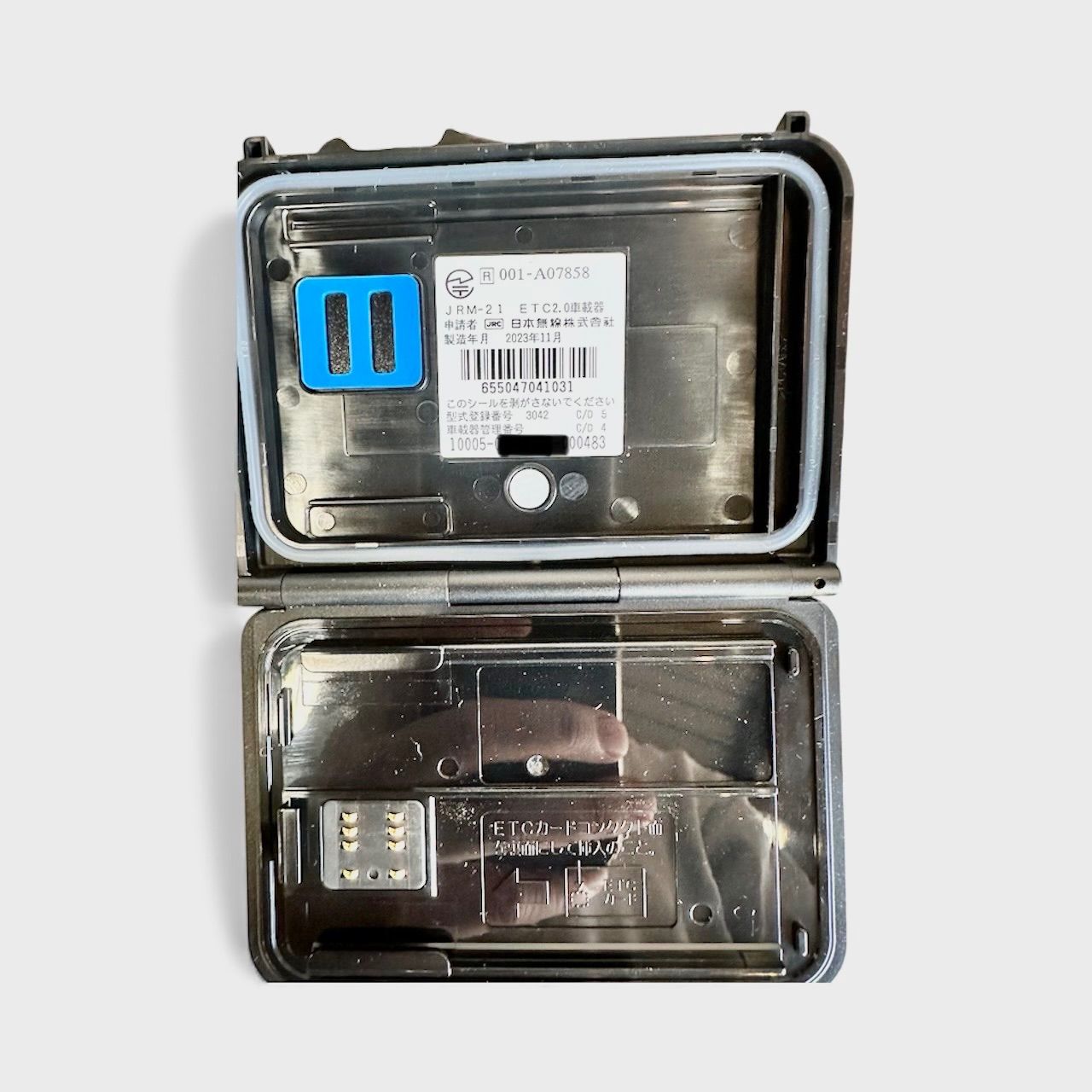 JRM-21 二輪車用 ETC ETC2.0 2023年11月製 通電確認済み バイク用