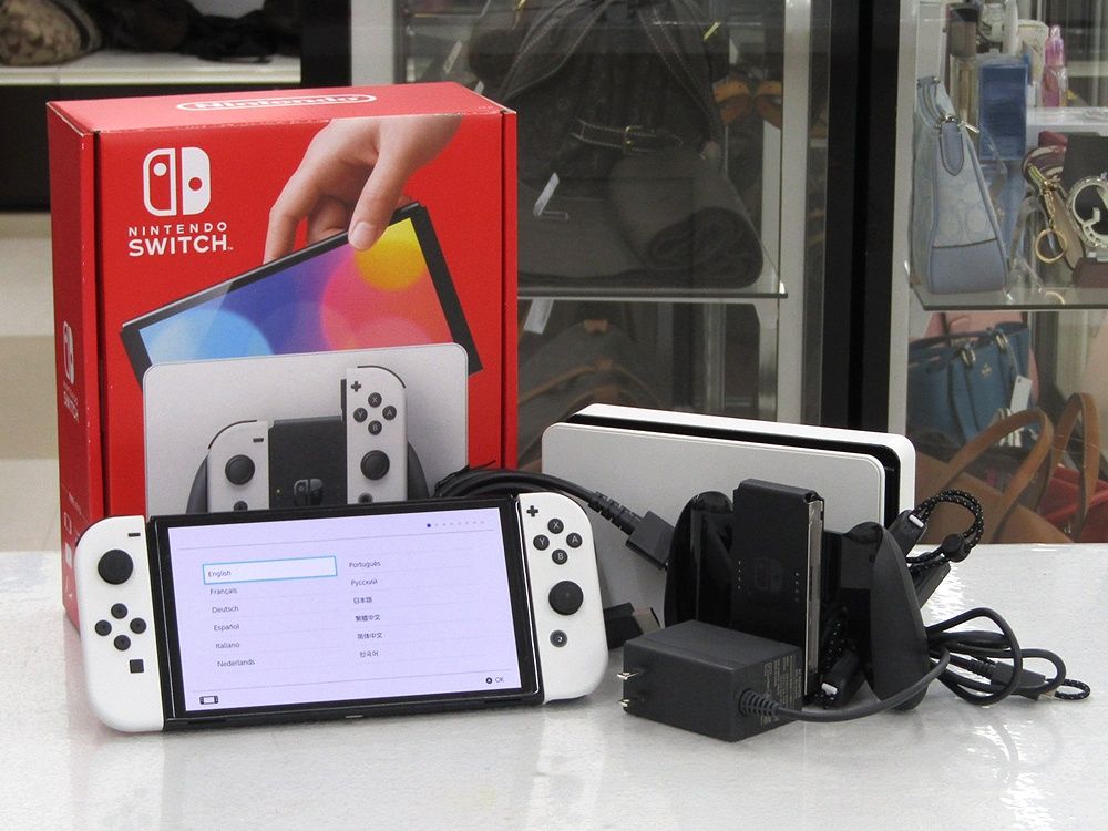 任天堂 Nintendo Switch 本体 有機ELモデル HEG-S-KAAAA [ホワイト