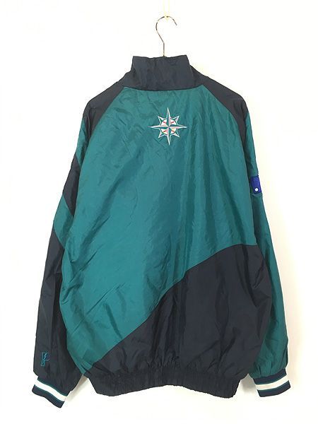 古着 90s MLB Seattle Mariners マリナーズ ナイロン ジャケット L