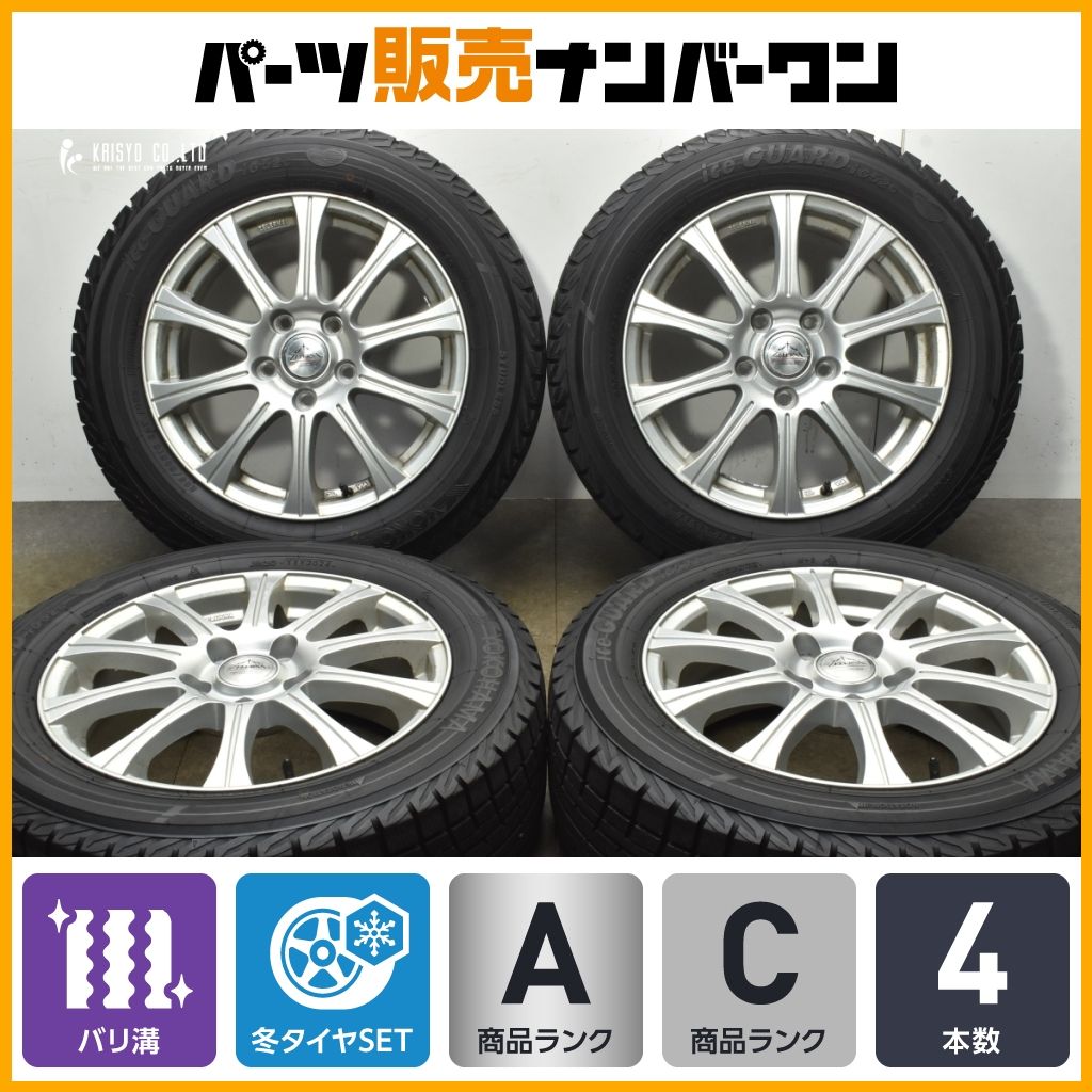 2024年製 バリ溝】ZELERNA 16in 6.5J +53 PCD114.3 ヨコハマ アイス