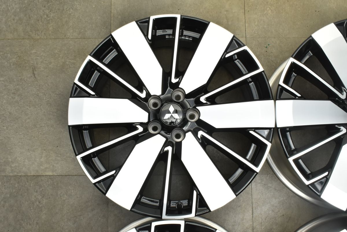  ほぼ新車外し ミツビシ GN 0 W アウトランダー PHEV P エグゼクティブパッケージ 20 in 8 J 35 PCD 114 3 スタッドレス用 納車外し 20インチ ホイール