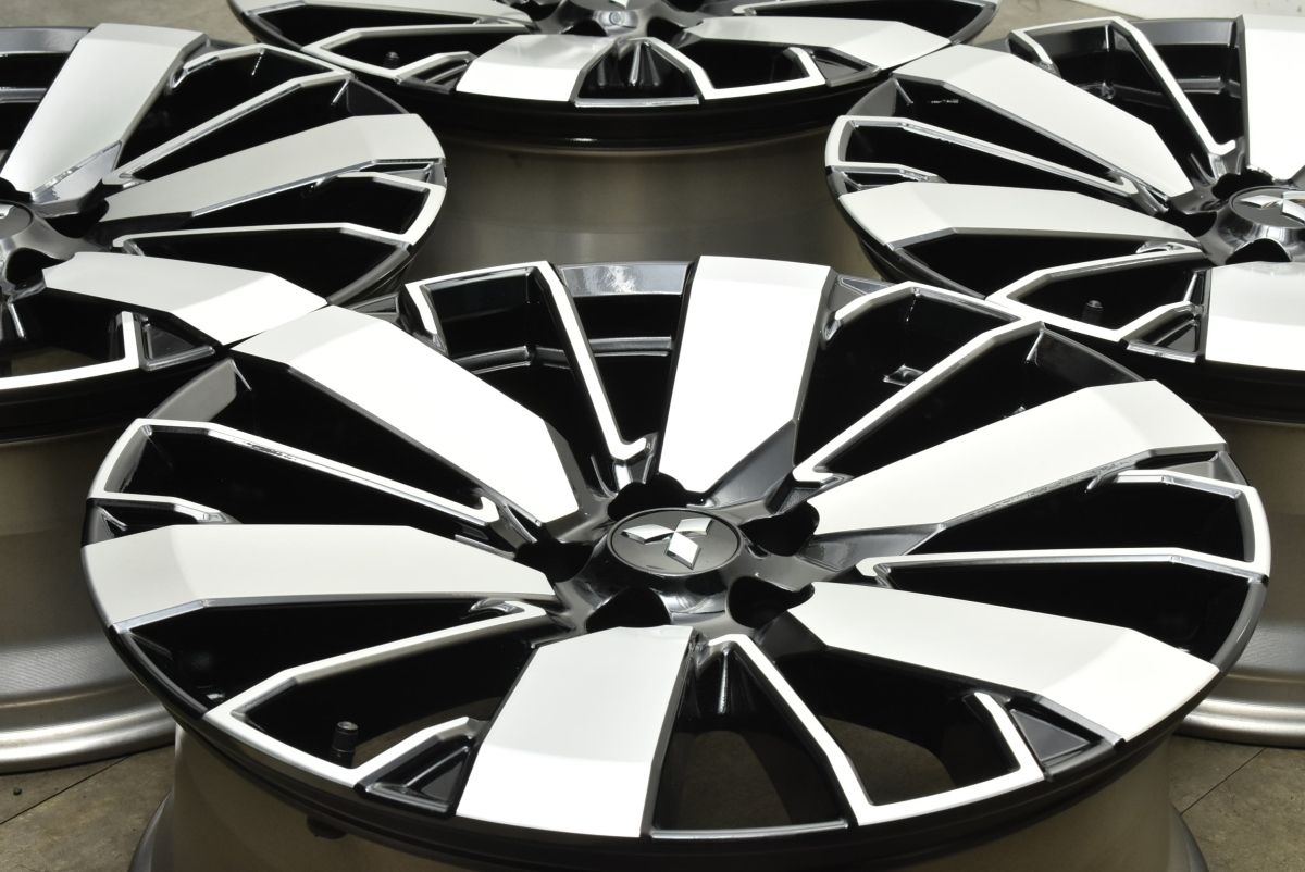 ほぼ新車外し ミツビシ GN 0 W アウトランダー PHEV P エグゼクティブパッケージ 20 in 8 J 35 PCD 114 3 スタッドレス用 納車外し
