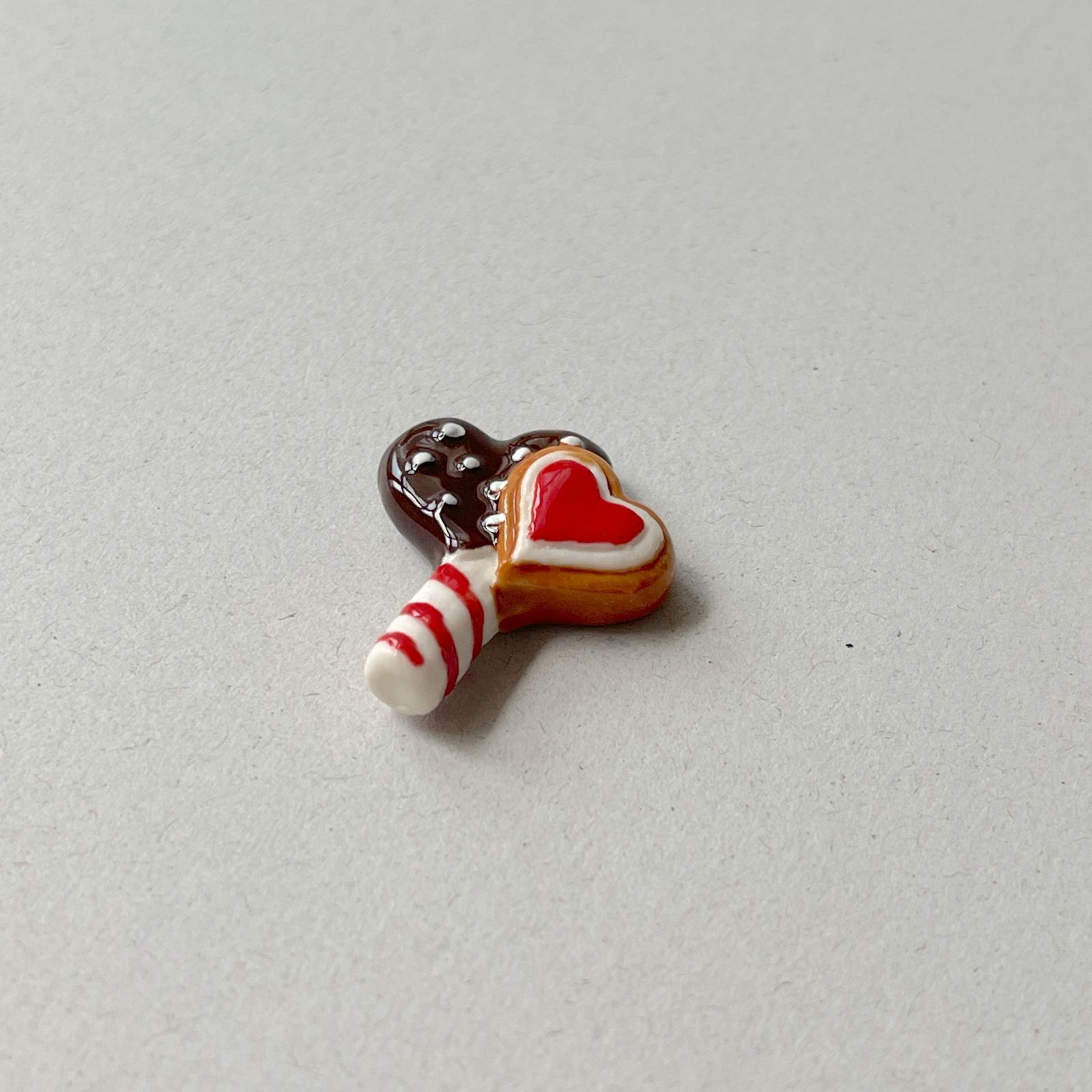 フェーヴ ハートキャンディ ジンジャーブレッドとスイーツ フランス