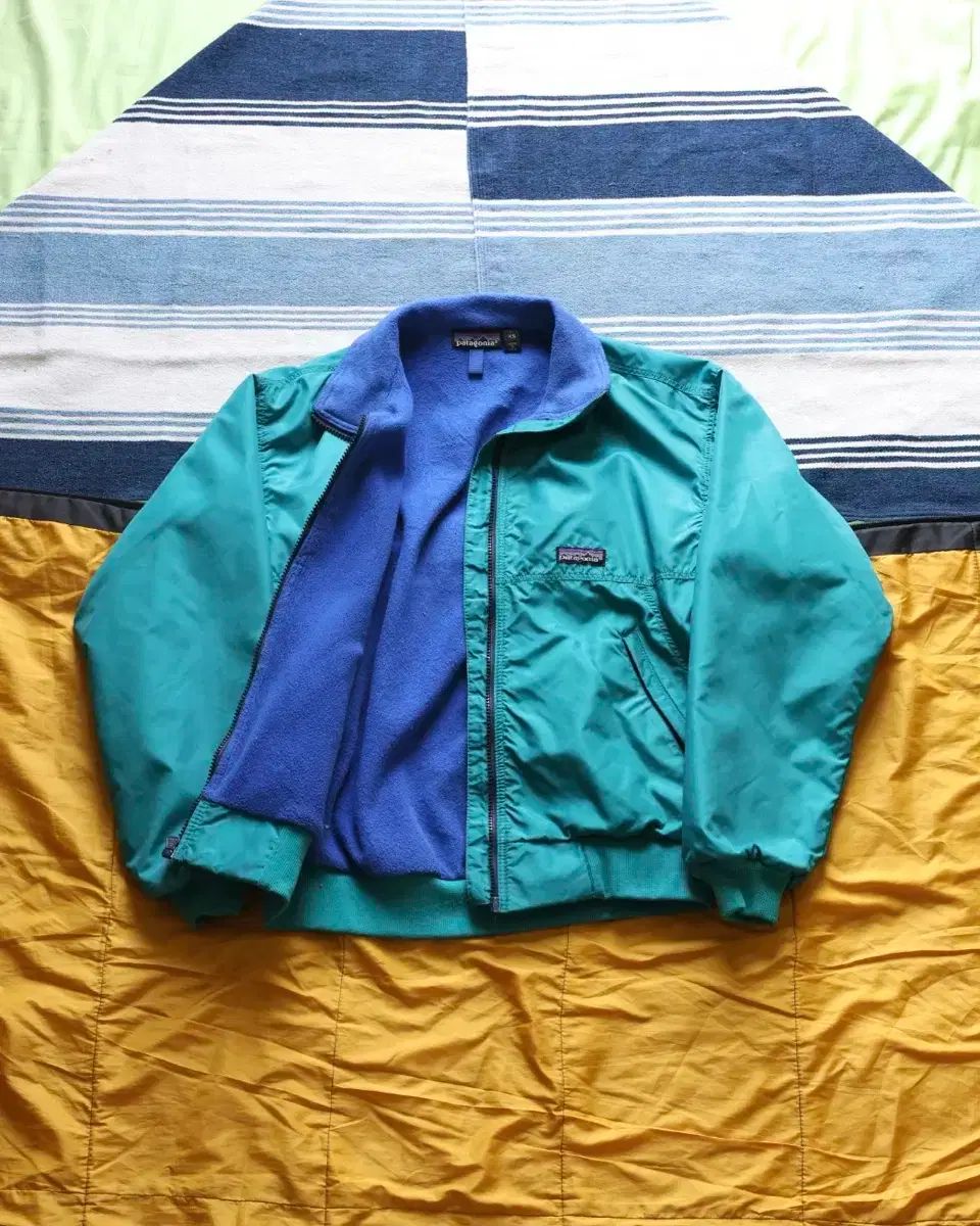 パタゴニア 80s シェルド シンチラ ジャケット ティール XS - メルカリ