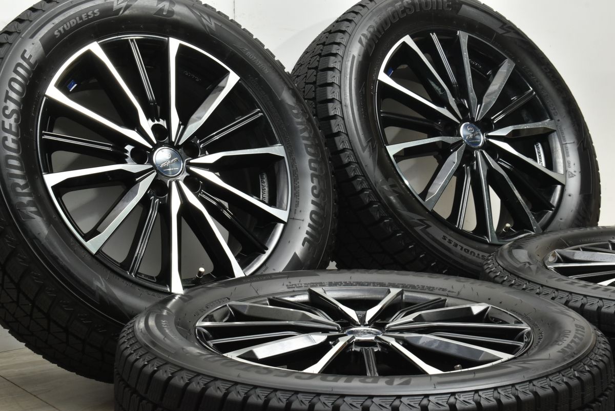 スマック 18 in 7 J 38 PCD 114 3 ブリヂストン ブリザック DM V 235 60 R NX エクストレイル アウトランダー CX