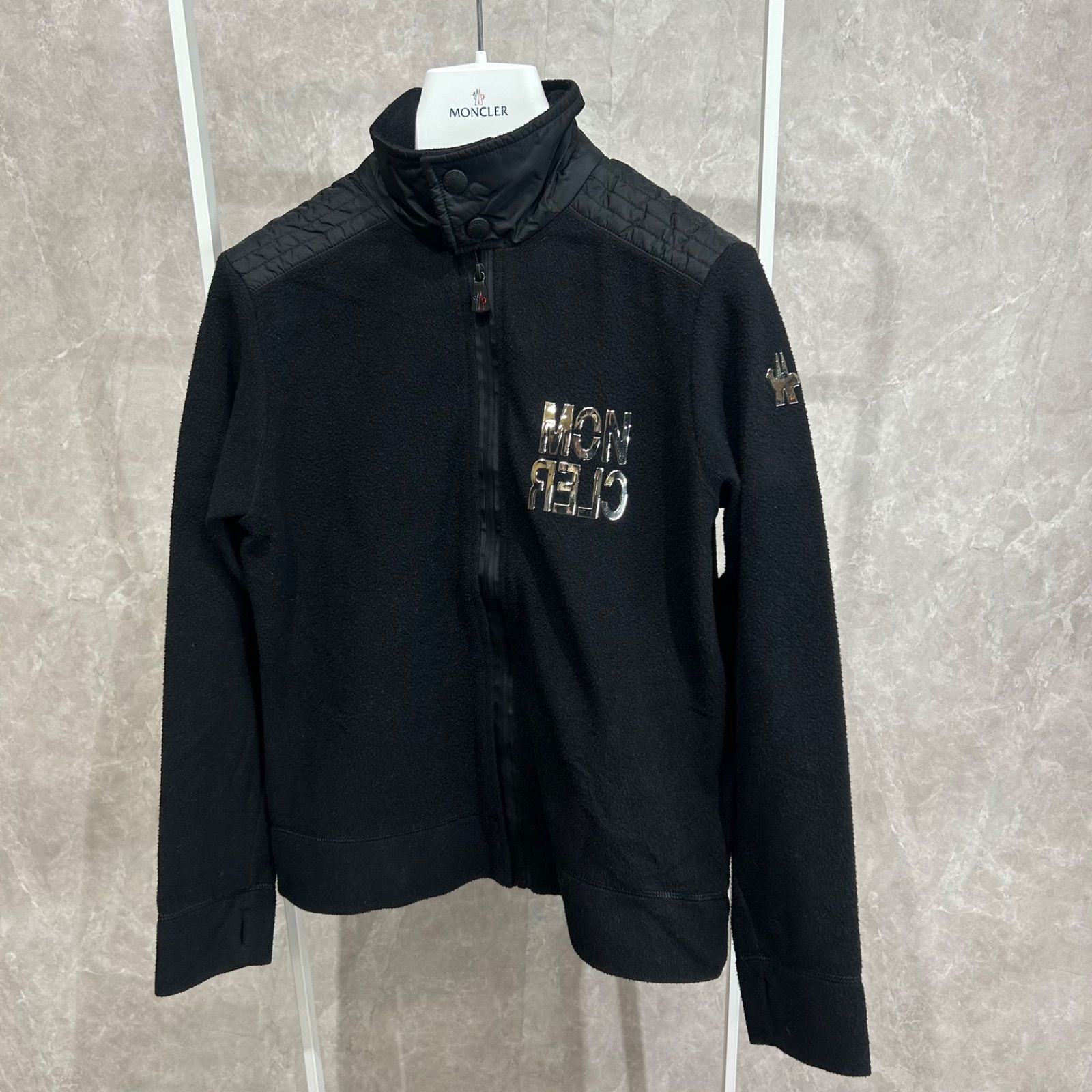 大人OK】 MONCLER モンクレール ジップアップ フリースジャケット 