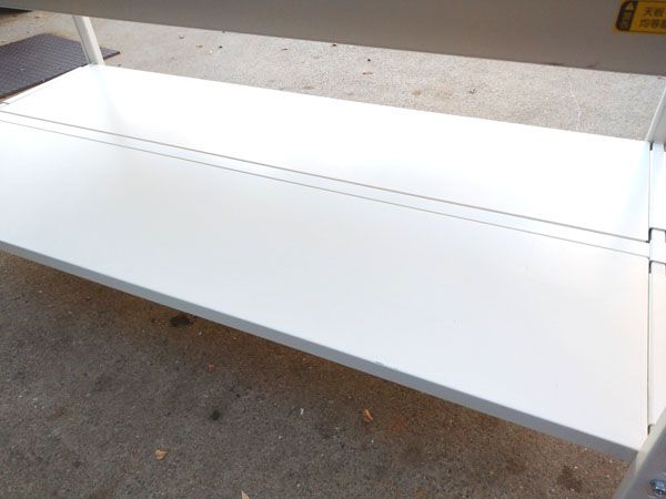  引取 YamaTec ヤマテック 軽量作業台 半面棚板付き ワークテーブル 1800 900 117976 作業台 ワークテーブル 脚立 はしご 足場