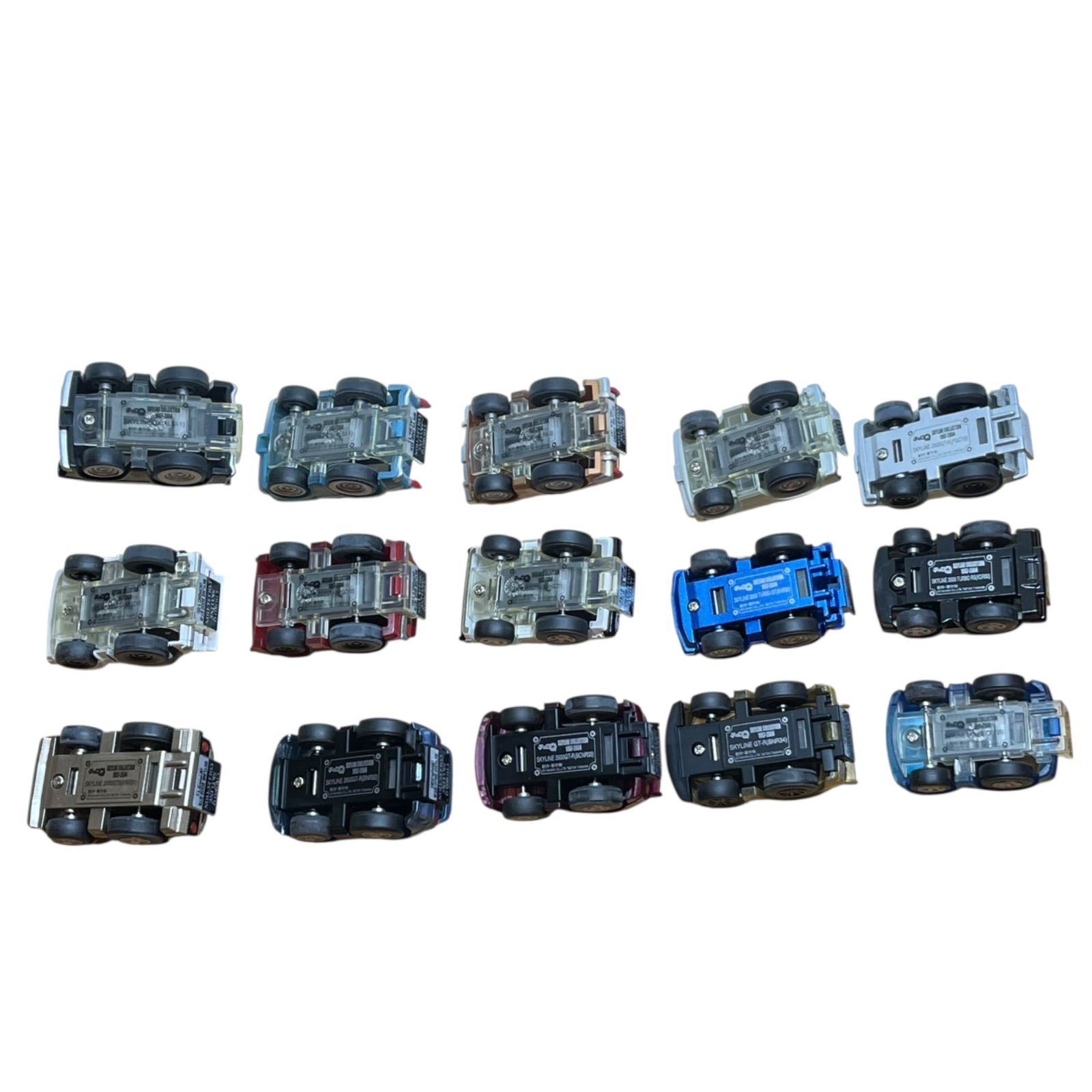 管2511-603】チョロQ スカイラインコレクション 1957-2004 15台セット