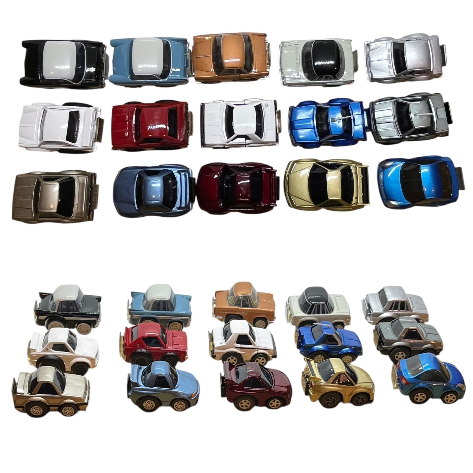 管2511-603】チョロQ スカイラインコレクション 1957-2004 15台セット