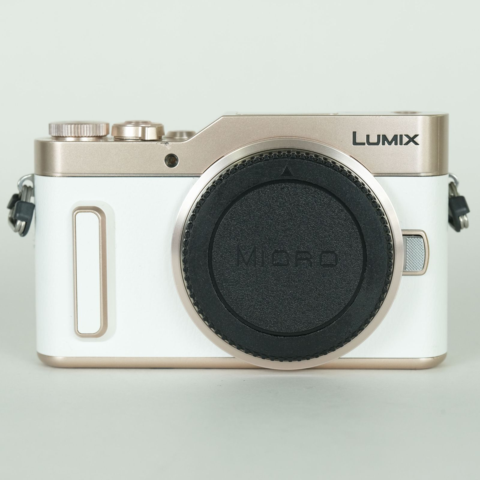 シャッター数1 050回 Panasonic LUMIX DC GF 10 ボディ ホワイト マイクロフォーサーズマウント