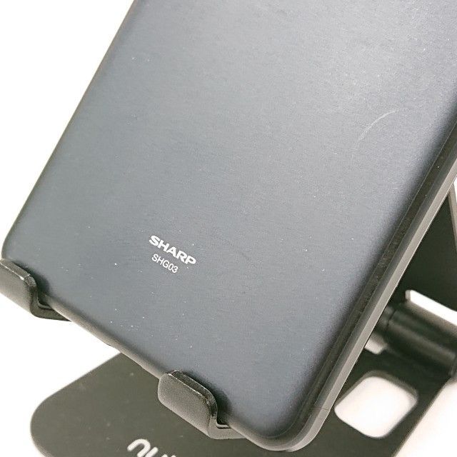 AQUOS sense5G SHG03 au ブラック 送料無料 本体 c15825