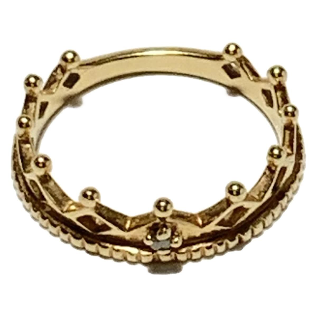 NOJESS(ノジェス) リング - K10PG×クリア - メルカリ