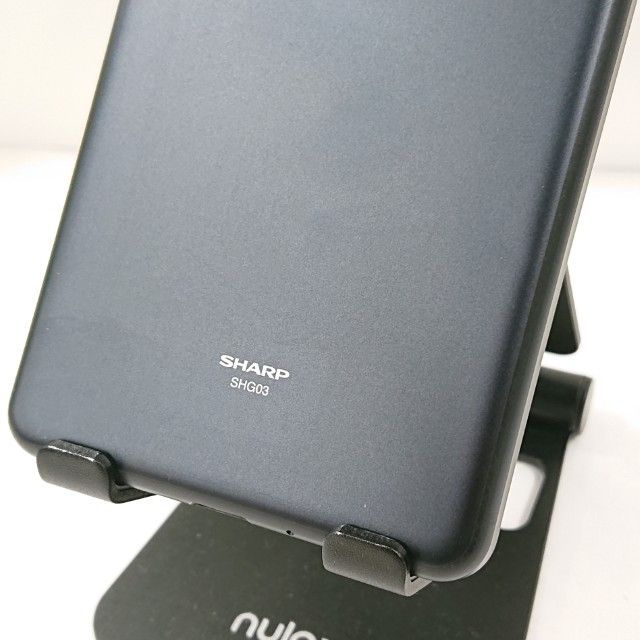 AQUOS sense5G SHG03 au ブラック 送料無料 本体 c15828 - メルカリ