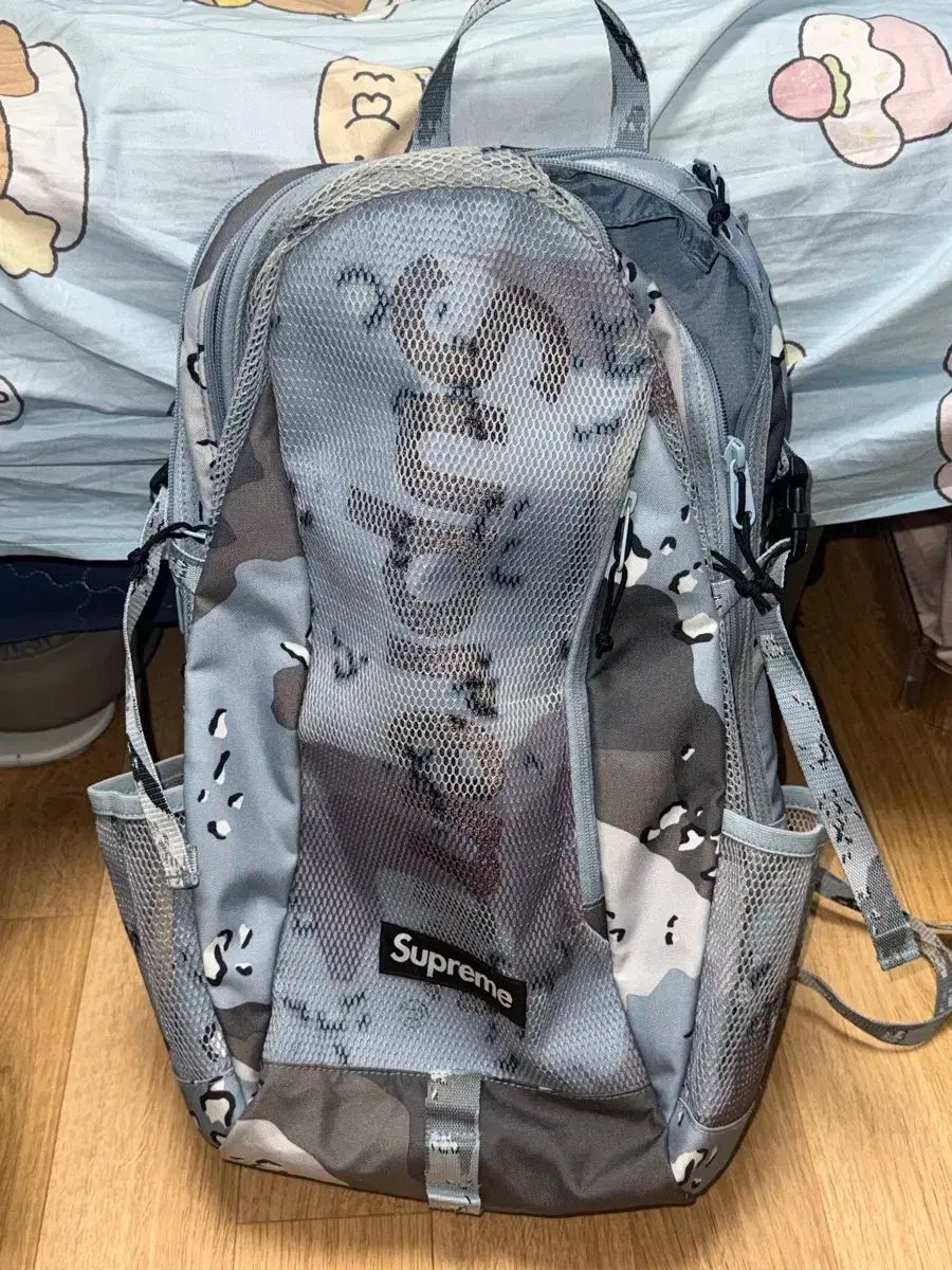 Supreme 20 ss バックパック ブルー チョコレート チップ カモ
