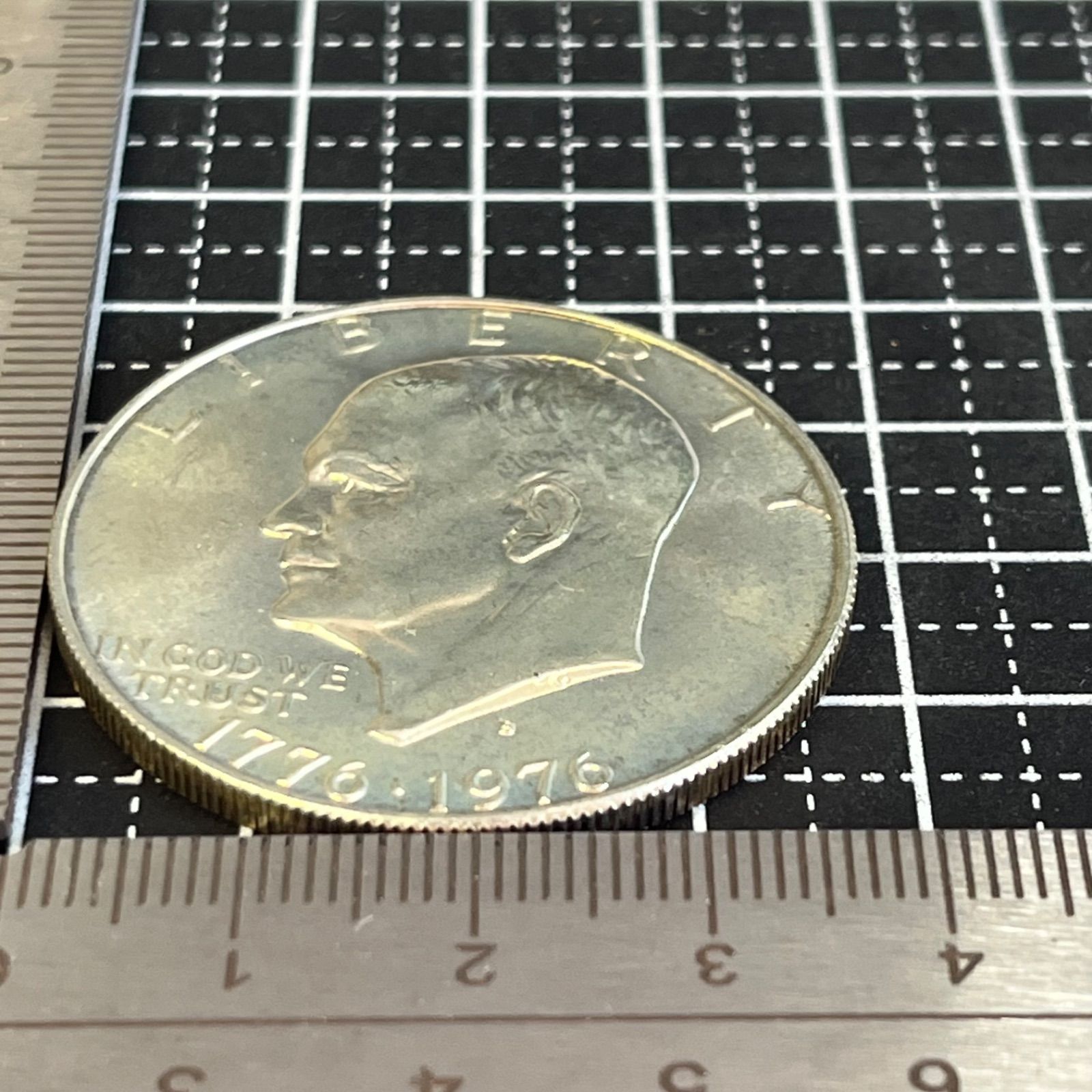 銀貨】1976年 アメリカ建国200周年 40％シルバー アイゼンハワー1ドル