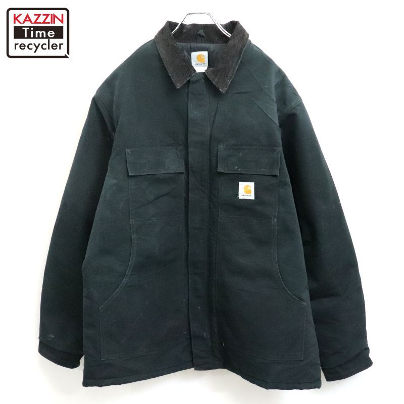 Carhartt トラディショナルジャケット Size 48 00s Carhartt トラディショナルコート BLK ダック ジャケット メンズ