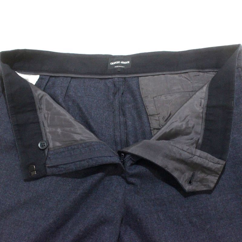 2000s イタリア製 GIORGIO ARMANI ウールスラックス 00s イタリア製 GIORGIO ARMANI ウール スラックスパンツ レディース