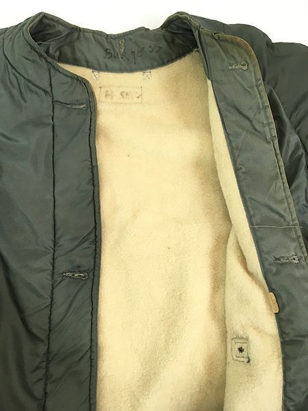 古着 50s 米軍 USAF 黒タグ 「4889(USAF) ミリタリー ウール ボア