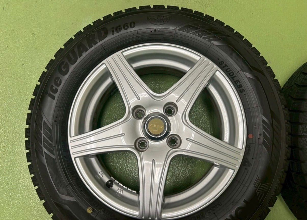 256 6 07 WEDS JOKER ウェッズ ジョーカー 14 5 J 42 PCD 100 4 H 185 65 R ヨコハマ アイスガード IG 60 スタッドレス 製